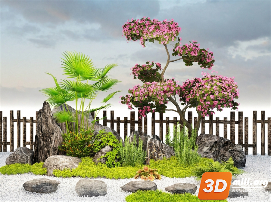 Mini Garden Skp Files 